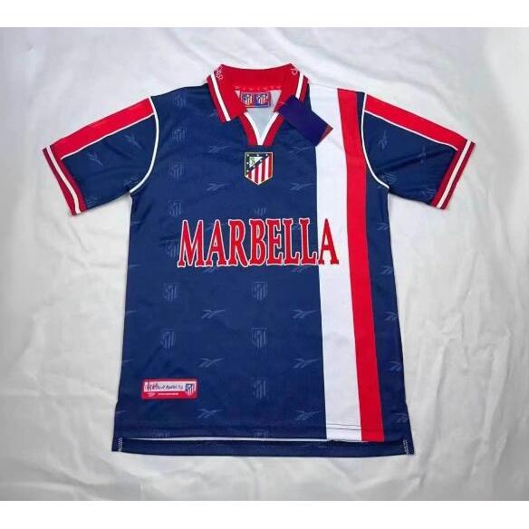 #AMD 98-99-00 Home Away Retro Soccer Jersey Atletico Football
