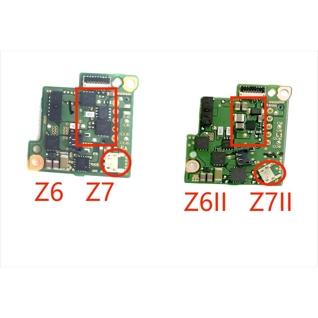 1 ชิ้น Power Board Z6 Z7 Powerboard ซ่อมอะไหล่สําหรับ Nikon Z6ii Z7ii Z6 II Z7 II กล้อง
