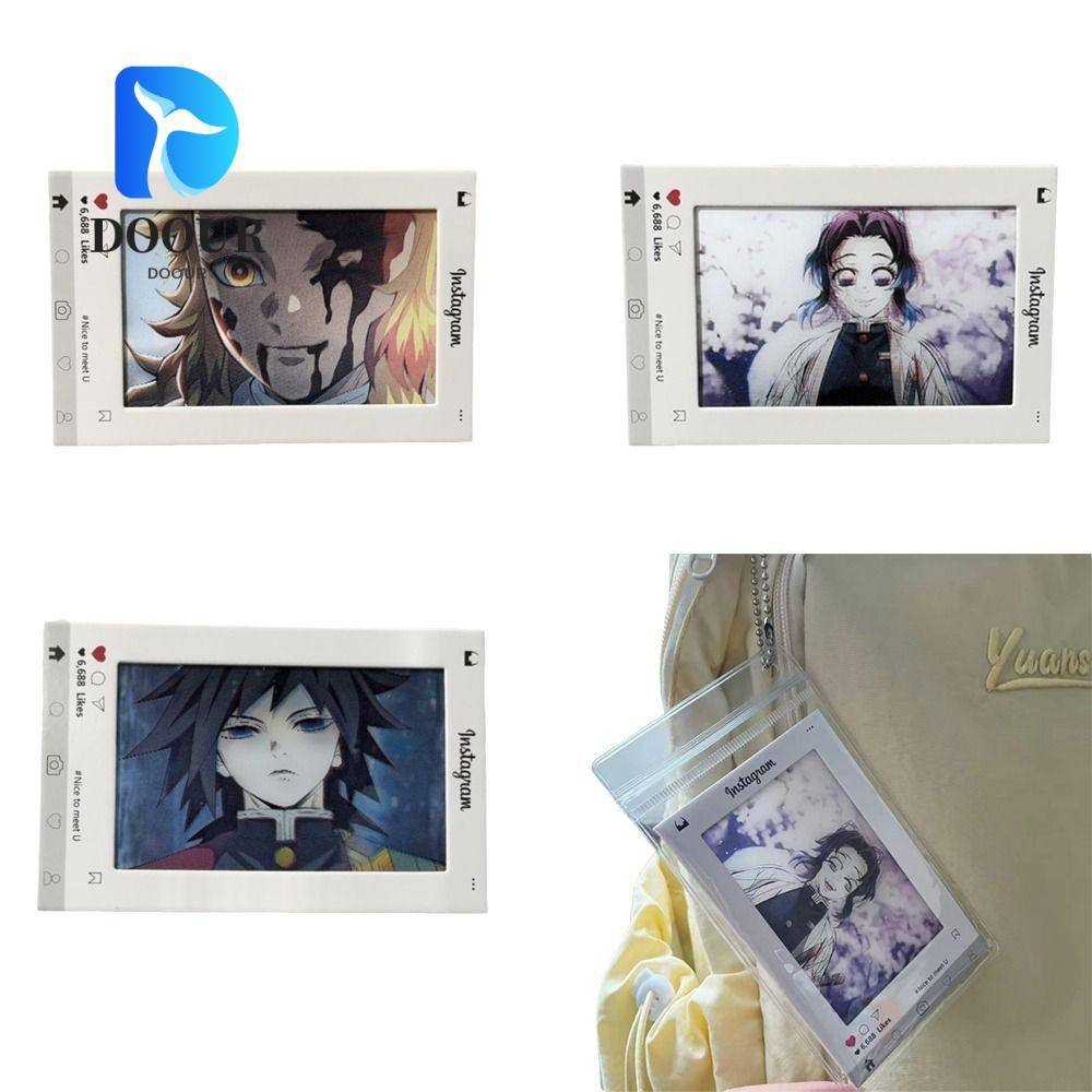 DOOUR Creative Demon Slayer การ์ด, Tomioka Giyuu Rengoku Kyoujurou ตะแกรงบุ๊คมาร์ค, Kochou Shinobu อ