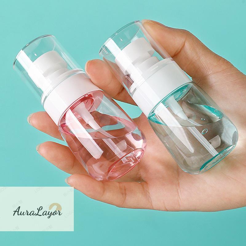 [AuraLayor] 30ml/60ml/100ml Fine Mist Bottle ขวดพลาสติก Bottl Lotion Pump Travel Perfume Water Bottl