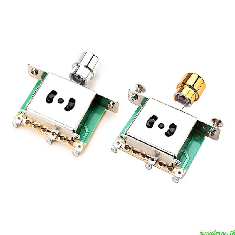 Jenniferac 3 Way Guitar Selector Pickup Toggle Switch No-noise Guitar Pickups Parts