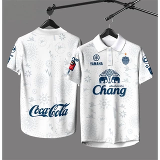 เสื้อฟุตบอลลีกไทยสำหรับผู้ชาย ออกแบบเพื่อดูดซับเหงื่อ และระบายอากาศได้ดี