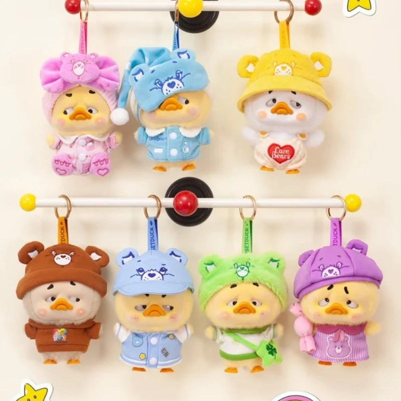 【ของแท้ 100%】Care Bears X UpsetDuck Be Rainbow Duck Series 1 ทั้งชุดกล่องตาบอดและของขวัญวันเกิดเด็กผ