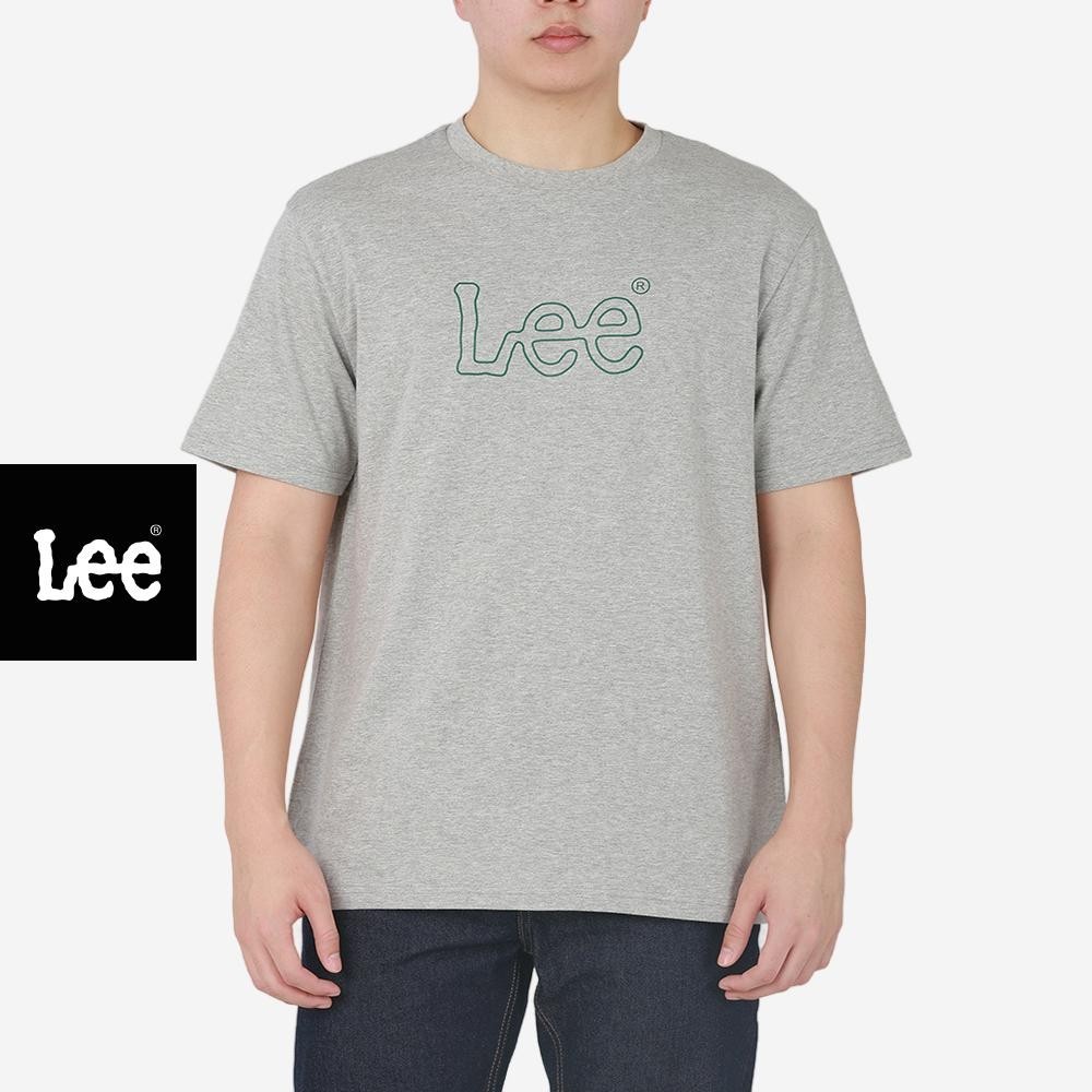 LEE เสื้อยืดแขนสั้นผู้ชาย รุ่น LE F225MTSSF19 สีเทา