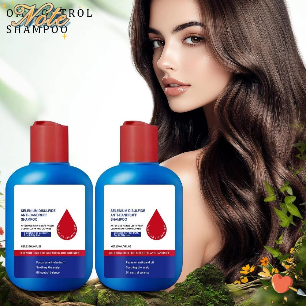NOTEE Selenium Sulfide Shampoo แชมพู Nipori ควบคุมความมันป้องกันรังแค 2025 120ml แชมพูทําความสะอาดสด