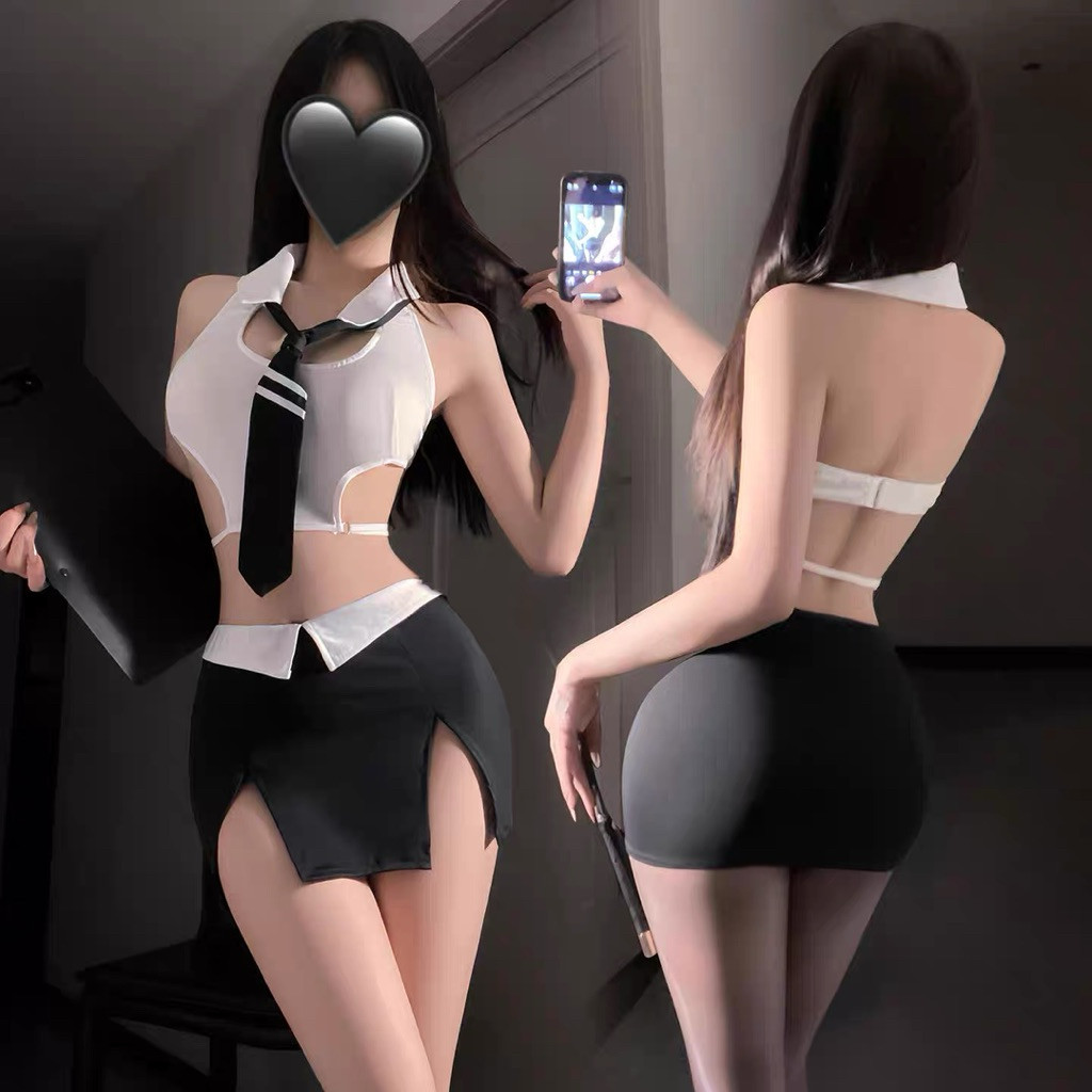 ชุดเลขา ชุดนอนเซ็กซี่ ชุดนอนไม่ได้นอน  ชุดคอสเพลย์ รุ่น A662 (Pi) 🏆เกรดพรีเมี่ยมแท้ Onenight888