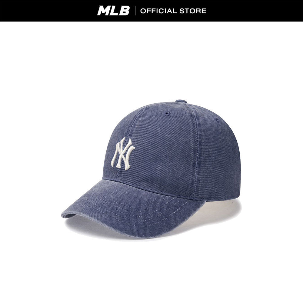 MLB หมวกแก็ป ยูนิเซ็กส์ Basic รุ่น 3ACPVV14N 50NYS สีกรมท่า