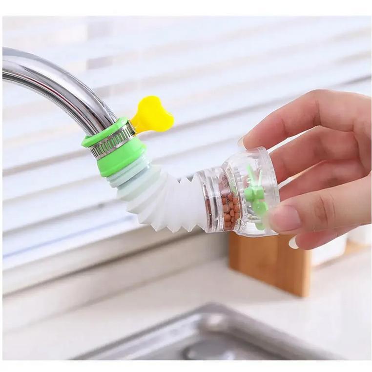 ราคาส่งยกโหล 12 อัน ก๊อกน้ำห้องครัวก๊อกน้ำ Extender 360ปรับยืดหยุ่นกรอง