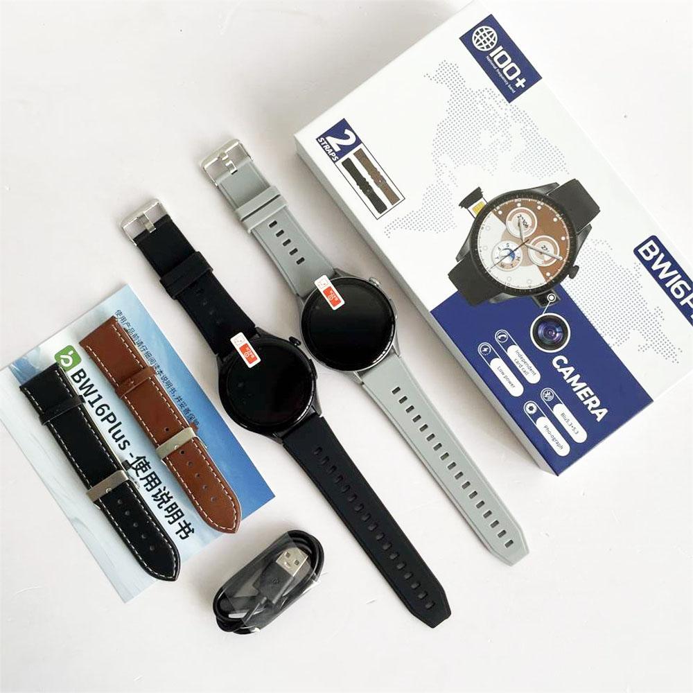 [Elike] Smartwatch Square Screen Buckle สายซิลิโคนพร้อมรองรับซิมการ์ด 4G Call Take Photos Smart Watc