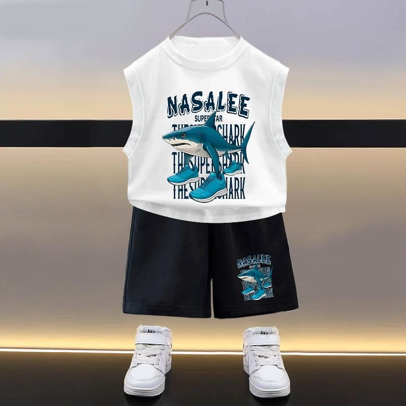 【จัดส่งจากประเทศไทย】(ชุดสองชิ้นสำหรับเด็ก) เสื้อยืดพิมพ์ลาย Italian Brianrot พร้อมส่ง NASALEE ผ้านิ่