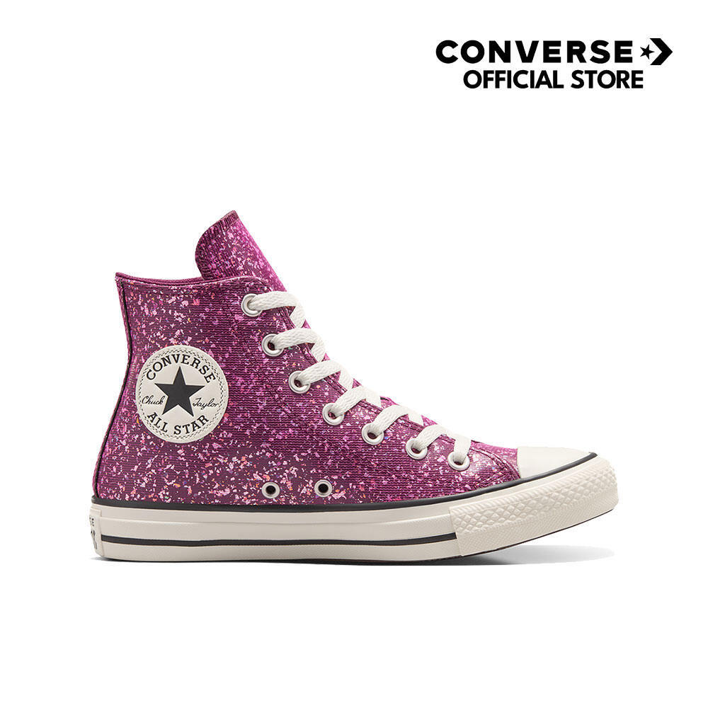 CONVERSE รองเท้า CTAS SHINEFETTI HI PURPLE ผู้หญิง A11137CF_H4PPXX