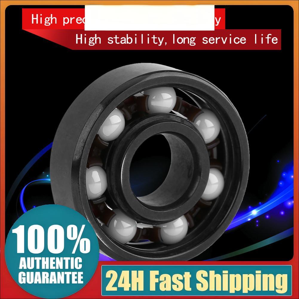 Miniature 608 Hybrid Ceramic Steel Ball Bearing สำหรับปลายนิ้วของเล่น Spinner 8 x 22 7mm