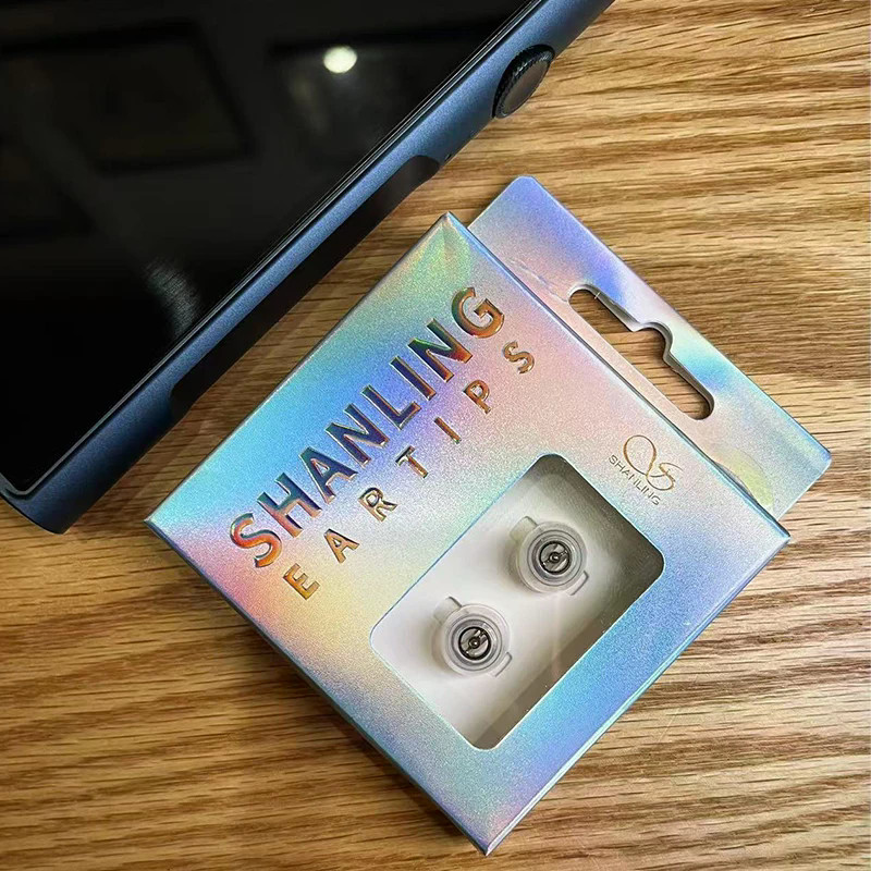 SHANLING SE100 ซิลิโคน Eartips หูฟังพร้อมตัวแบ่งโลหะในตัวลดวินาที Harmonics Distortion