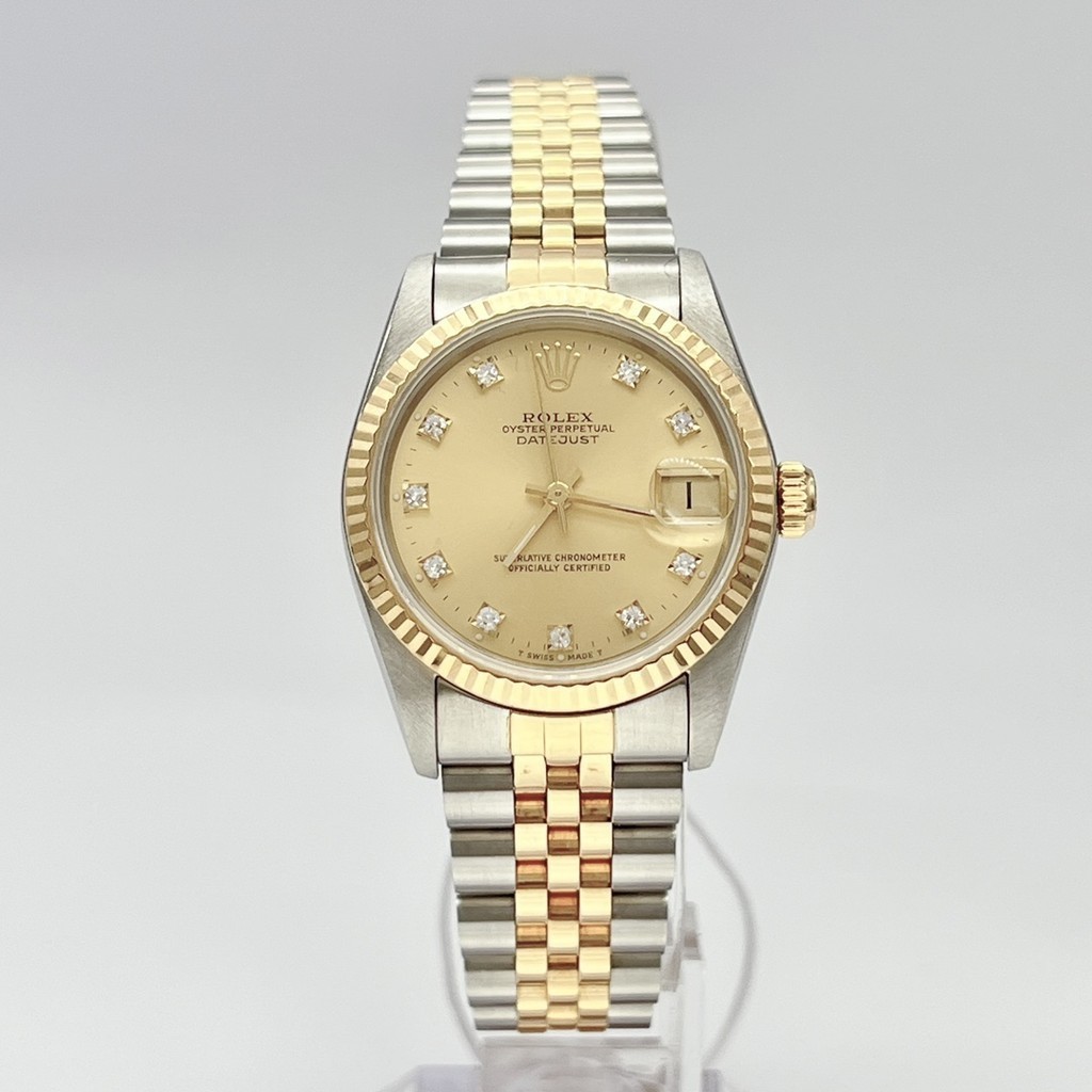 Rolex Rolex 68273/31mm/Rough Diamond/นาฬิกากลไกอัตโนมัติ/แฟชั่นนาฬิกาเดี่ยว