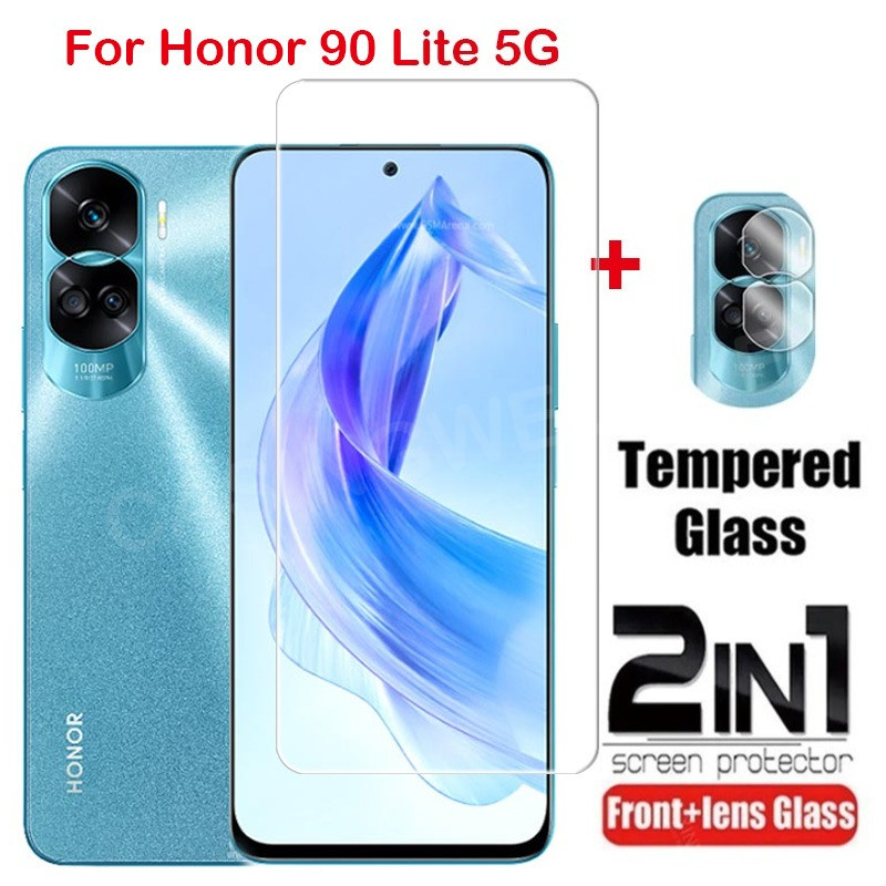 สําหรับ HONOR 600 Lite 5G 2026 Honor 90 Lite 5G คลุมทั้งหมดกระจกเทมเปอร์ฟิล์มด้านหน้าป้องกันหน้าจอกลับกล้องเลนส์ป้องกันฟิล์ม