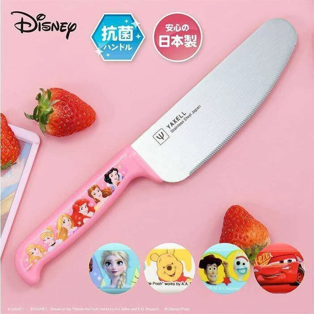 Disney child safety knife มีดทำครัว & เขียง สำหรับเด็กลายการ์ตูนดิสนีย์ - Yaxel