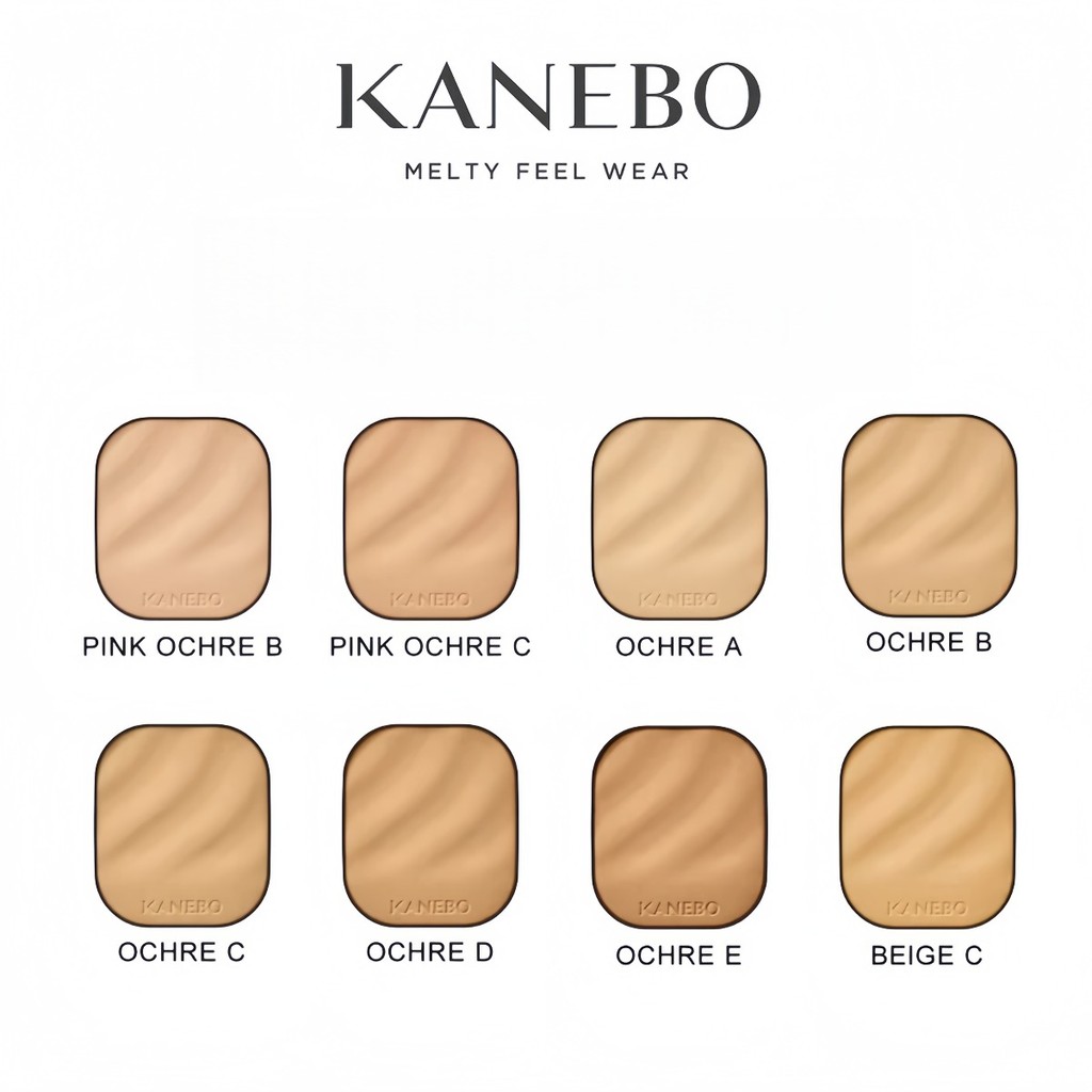 KANEBO Melty Feel Wear Foundation 11g Ocher B/Ocher C/Ocher A/Pink Ocher B Kanebo Compact Case(with Puff)1 PC  Direct from Japan - รูปที่ 5