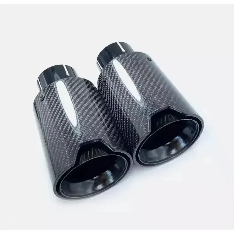 1 ชิ้น M135i M140 M235i M240i M335i M340i M435i M440i Glossy Carbon M Performance ท่อไอเสียท่อสําหรั