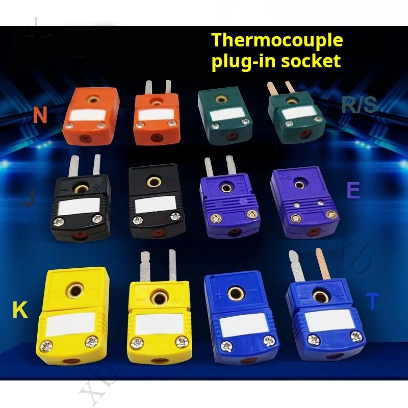Thermocouple Panel Connector-K/T/J/N/U/E/R/S Type, SMPW Series ชายหญิงหัว DL5E