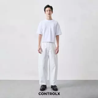 [NEW] CTRLX - กางเกงบาร์เรลทรงโค้ง BARREL CHINO PANTS ผ้าชิโน่คอตตอน ผ้ายืดเล็กน้อย UNISEX รุ่น CORTIS