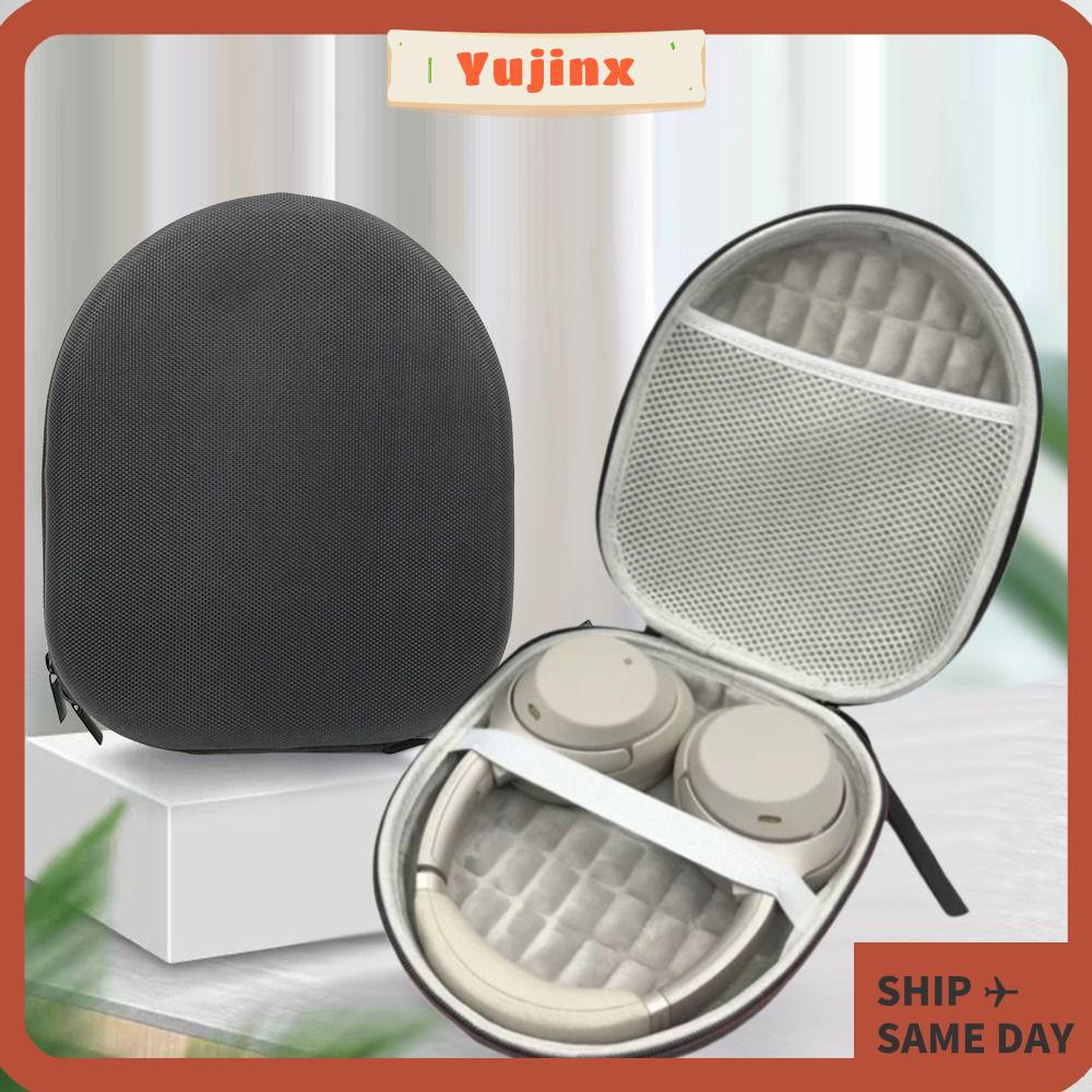 YUJINX หูฟังกล่อง, Hard Shell แบบพกพาหูฟังพกพา,เปลี่ยนฮาร์ดกันกระแทกชุดหูฟังกระเป๋าเก็บสําหรับ Audio