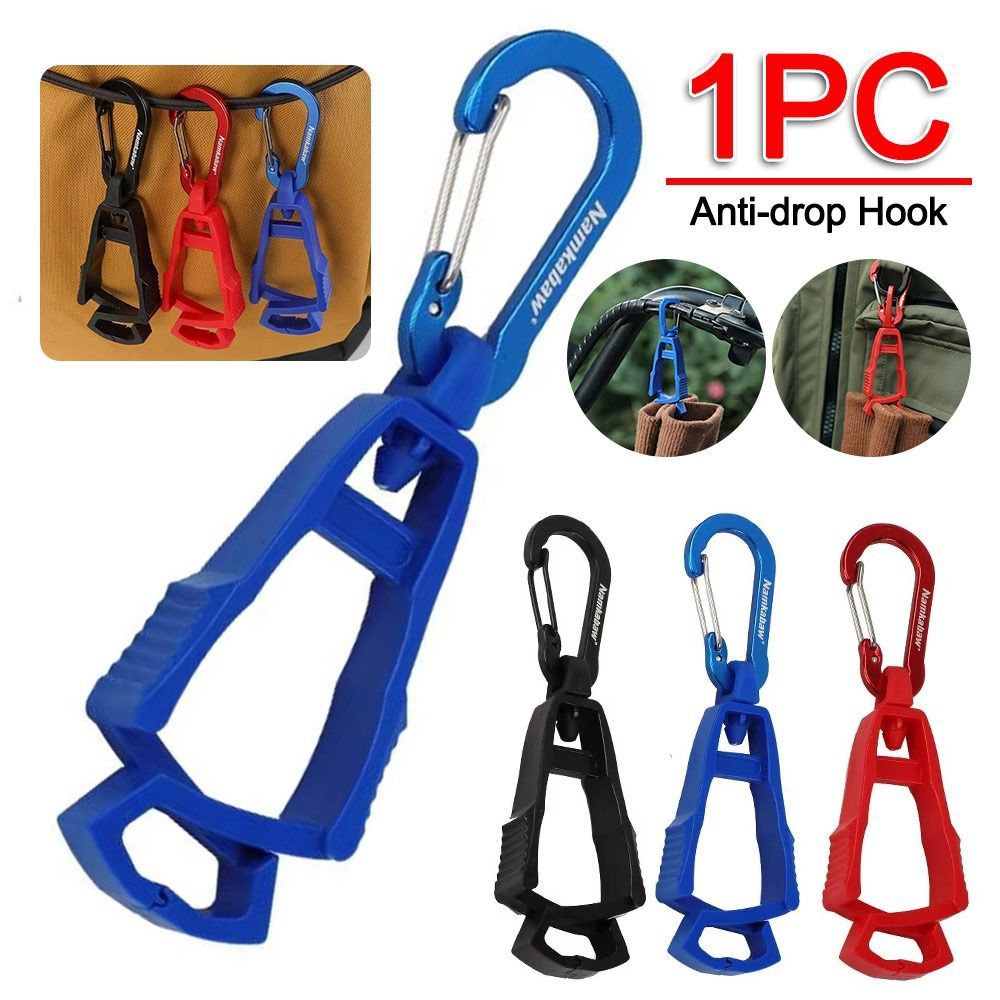 DOOUR คลิปหนีบถุงมือทำงาน ดีไซน์ตัว Z ทนทานและมีระบบล็อก สำหรับการทำงานและกิจกรรมกลางแจ้ง - รูปที่ 5