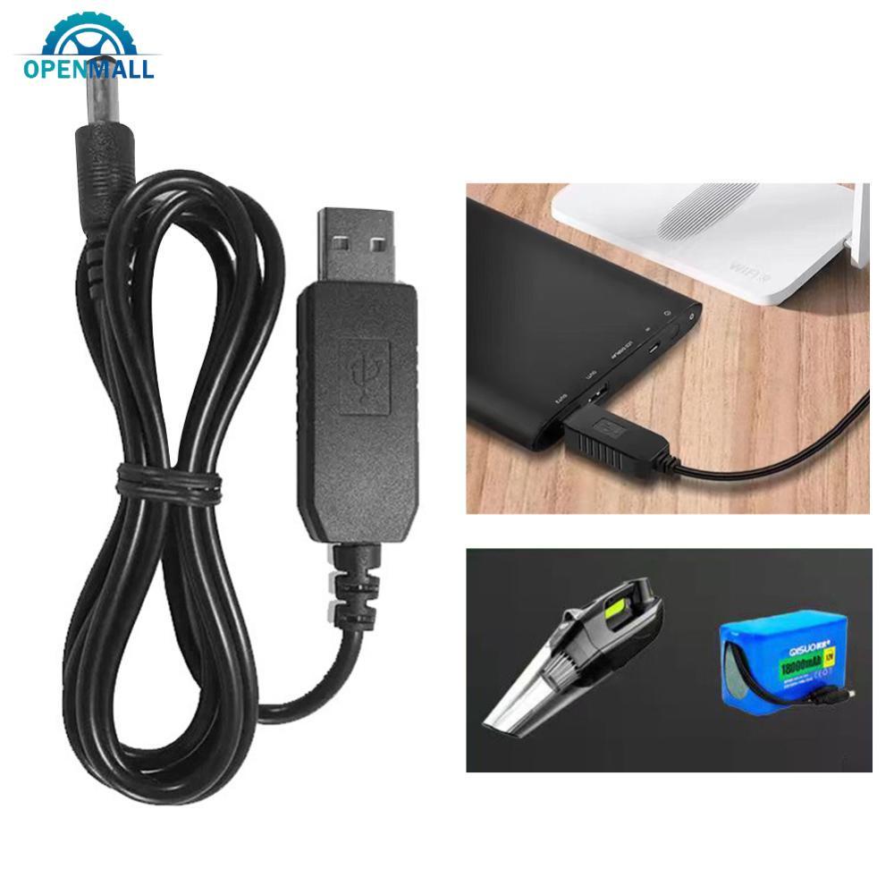 OPENMALL USB power boost line DC 5V ถึง DC 5V 9V 12V Step UP โมดูล USB Converter อะแดปเตอร์สาย 2.1x5