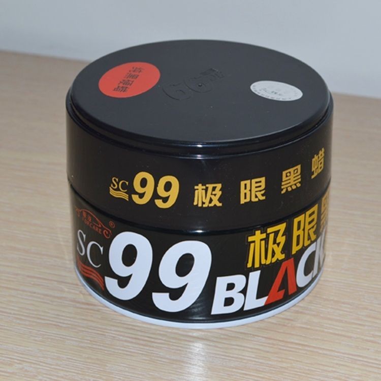 99 Extreme Black Wax Repair Bright Wax รถสีดําขี้ผึ้งพิเศษ Glazing การบํารุงรักษาความงามรถแว็กซ์รถแว