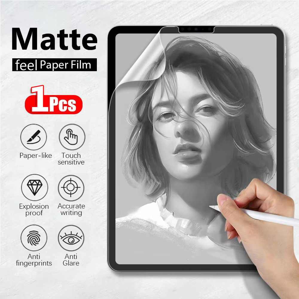 กระดาษรู้สึกฟิล์มป้องกันหน้าจอสําหรับ Infinix Xpad 20 Pro 2025 X Pad 20 Pro 12 "X1201 กระดาษ Flim เช