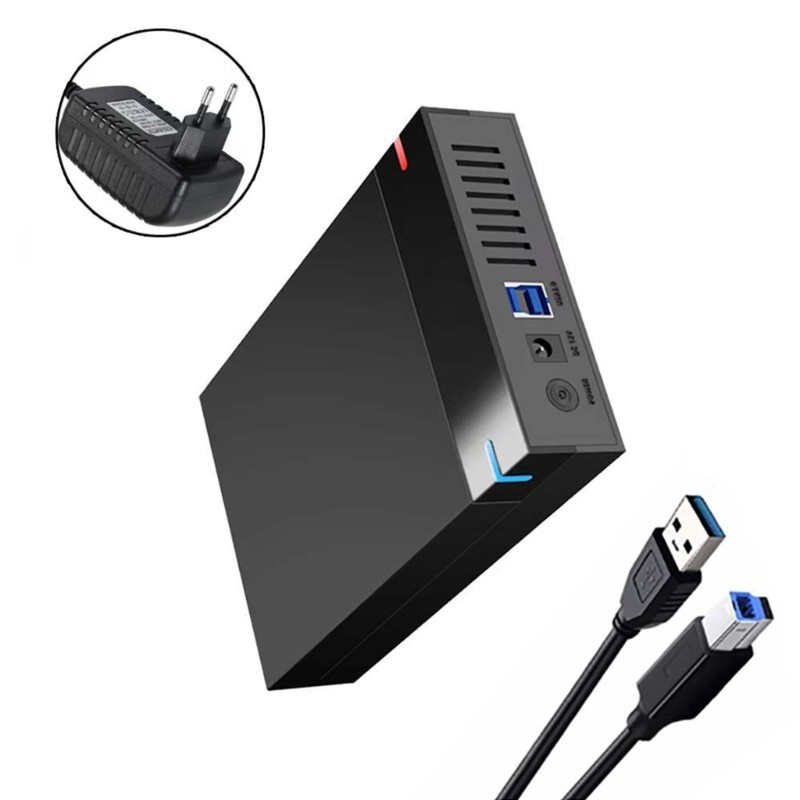 QUIM 3 5 นิ้ว HDD ภายนอก Hard Drive Disk Box ภายนอก HDD Case สําหรับ PC