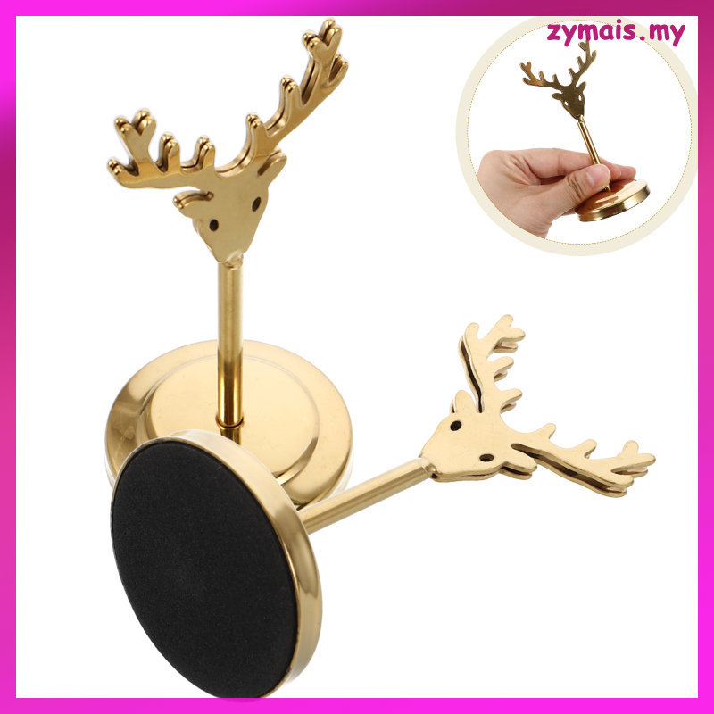 2 ชิ้น Elegant Place ผู้ถือบัตรสแตนเลสกวาง Place ผู้ถือบัตรตารางตกแต่งตารางหมายเลขผู้ถือ Place ผู้ถื