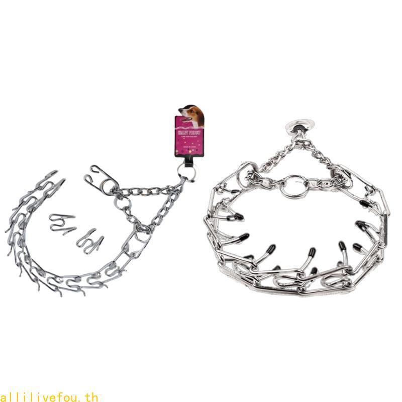 LIVE PRONG COLLAR สําหรับสุนัข Herm Sprengers สุนัข Pinch COLLAR PRONG สุนัข