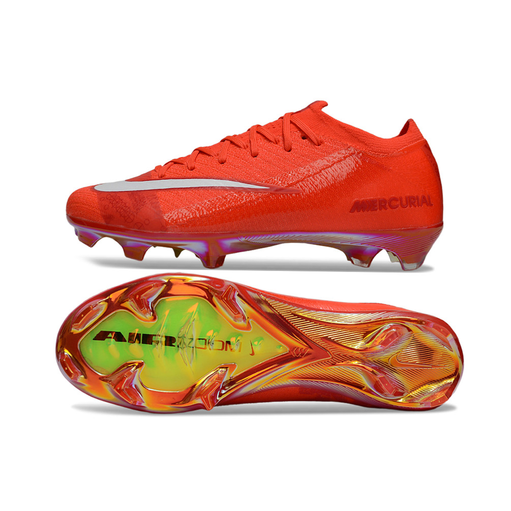 Low Cut Air Zoom Mercurial และ Mercurial Vapor 16 Elite FG รองเท้าฟุตบอลสำหรับผู้ชายและผู้หญิง พร้อม