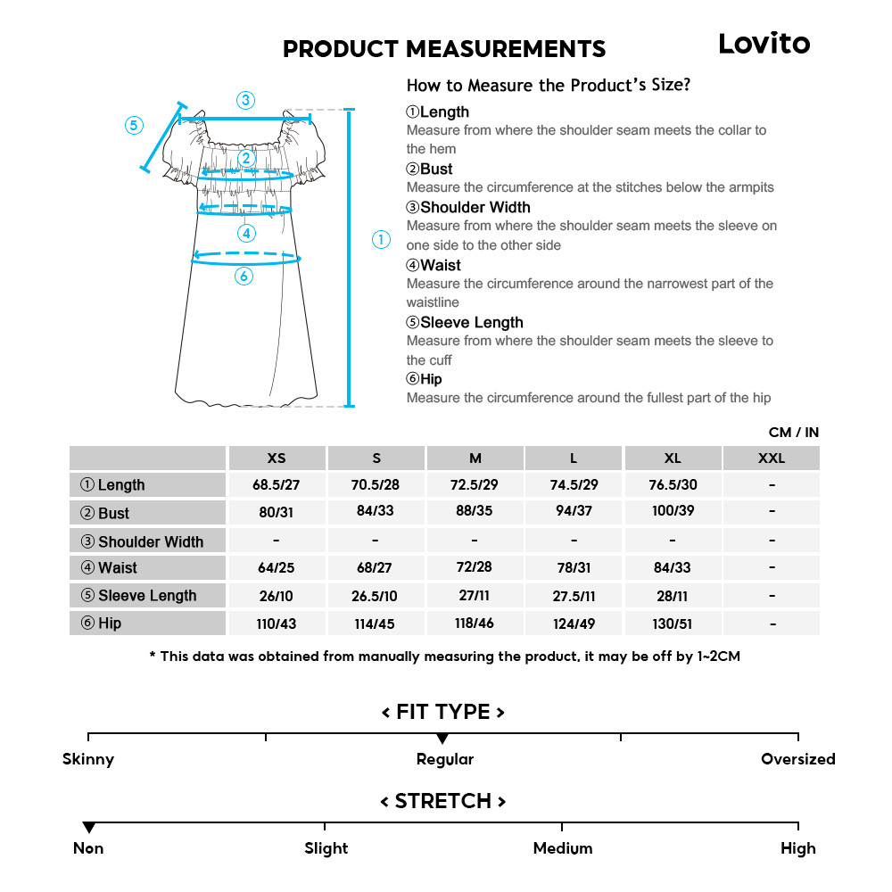 Lovito ชุดเดรสผู้หญิง สีดําขาว สไตล์ฤดูใบไม้ผลิฤดูร้อน ดีไซน์โบว์คัทท์ L157ED319 - รูปที่ 3