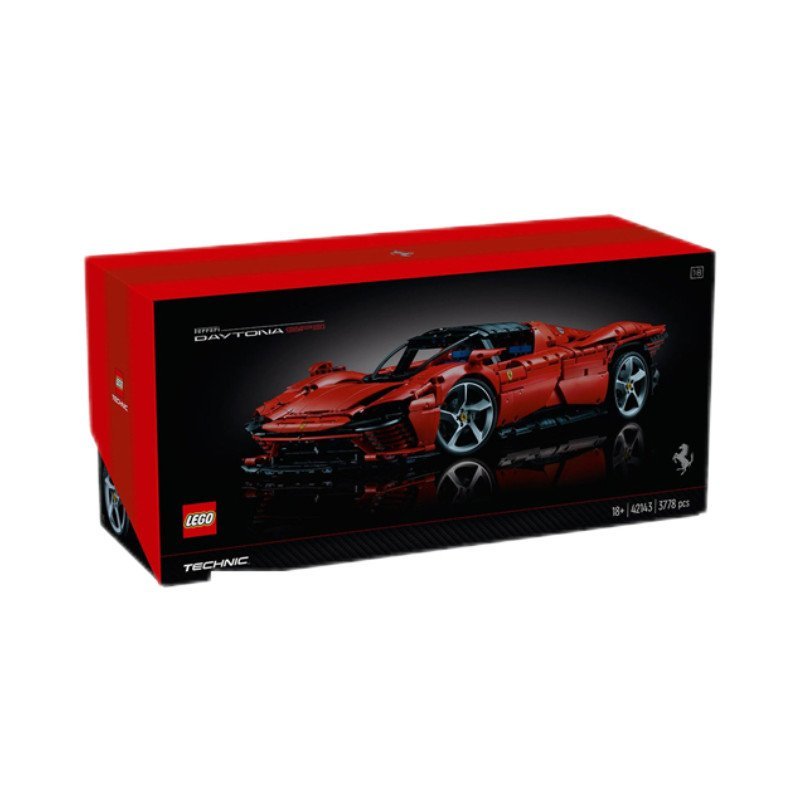 Lego 42143 Ferrari DaytonaSP3 เทคโนโลยีรถสปอร์ต Flagship Mechanical Assembly ของเล่นเด็กของขวัญ KBRK