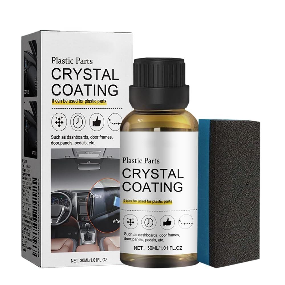 Plastics Parts Crystal Coating, 2025 New Plastic Parts Crystal Coating, Upgrade Car Crystals Coating