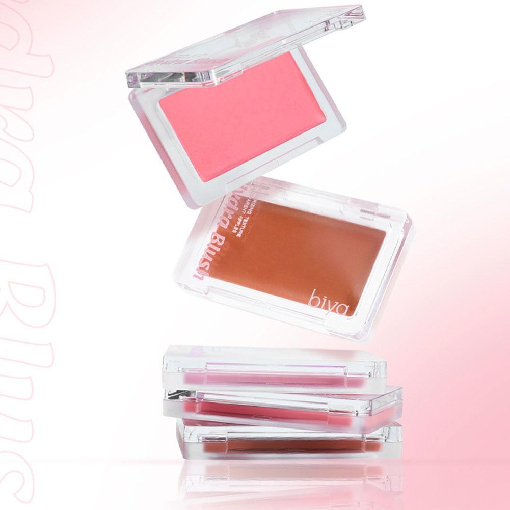 Biya Water Glow Monochrome Blush Cream Matte Natural Energizing Teenage Contouring Water Glow E9O3