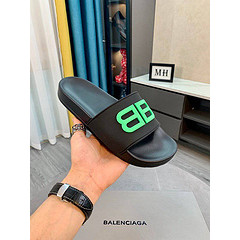 Upper Double B Strap Luminous Brand Luxury รองเท้าแตะผู้ชายลําลองหลวมสบายขนาด: 38-44