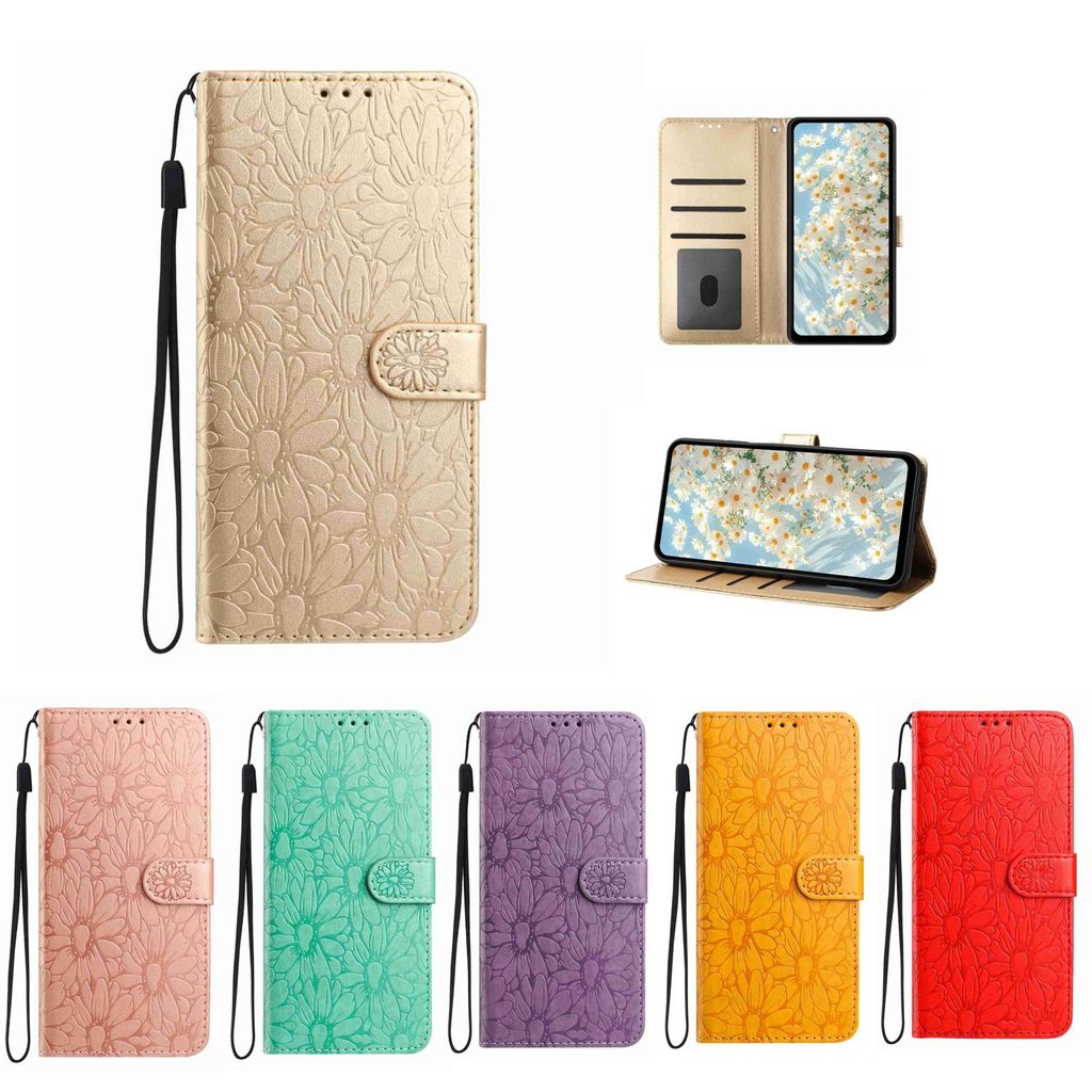 Casr สําหรับ iPhone 14 13Mini 12 11 Pro Max เคสโทรศัพท์ลายดอกไม้น่ารักพร้อมที่ใส่การ์ด –Perfect