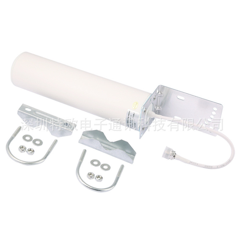 3G 4G เสาอากาศบาร์เรล 698-2700MHz เสาอากาศรอบทิศทาง เสาอากาศบาร์เรลแก้วเหล็ก 4G เสาอากาศ