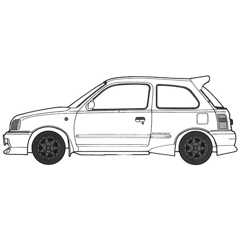 โมเดล Fujimi FUJIMI 124 Inch Up Series No295 March K11 โมเดลพลาสติก NISMO