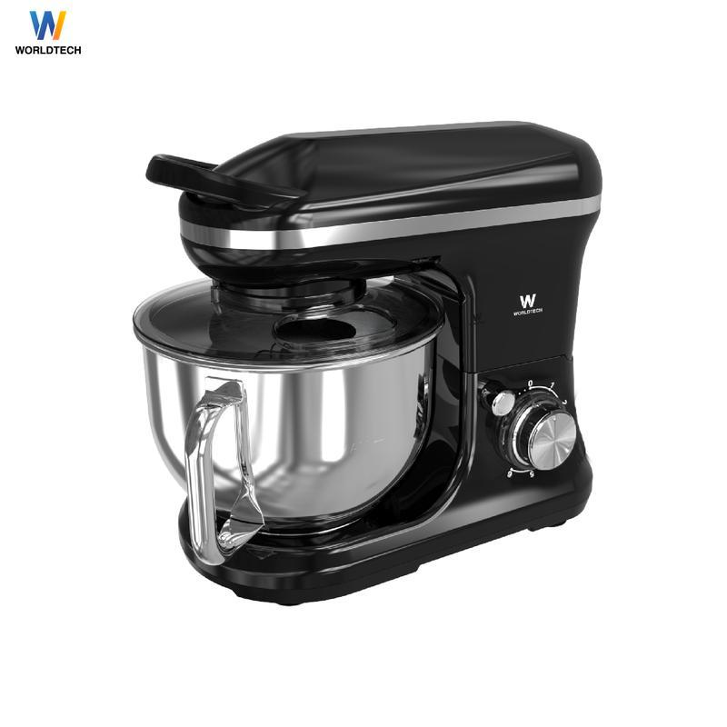 Worldtech เครื่องผสมอาหาร 5 ลิตร Stand Mixer รุ่น WT-SM50 เครื่องปั่น 1000วัตต์  เครื่องตีแป้ง เครื่