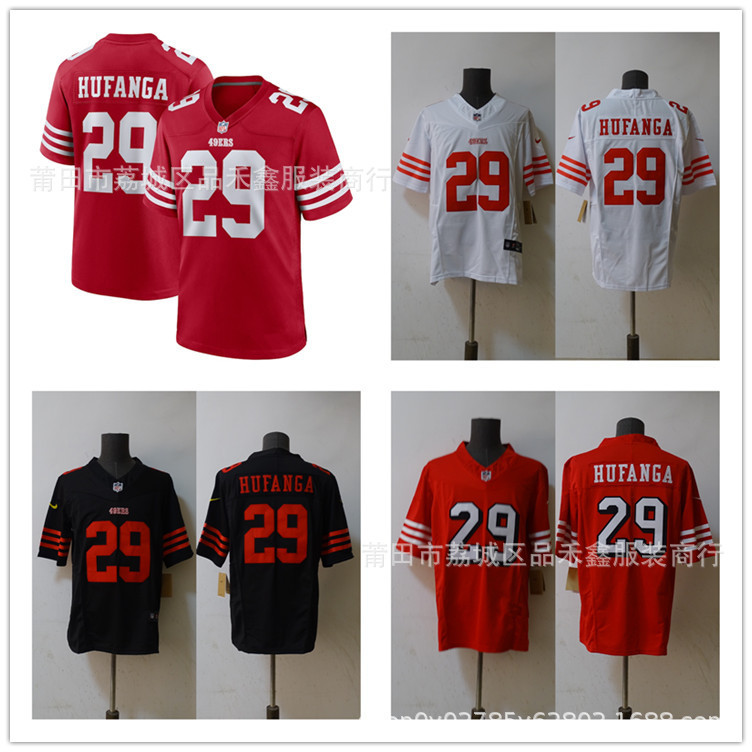 เสื้อรักบี้ San Francisco 49ers แบบเจอร์ซีย์ จัดส่งรวดเร็วภายในวันเดียว