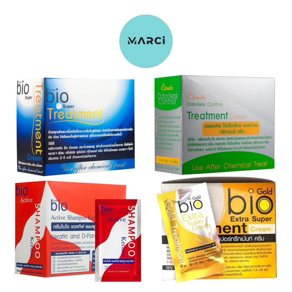 Green Bio Treatment กรีน ไบโอ ไบโอทรีทเม้นท์ / Elracle Odorless Control Treatment [24 ซอง][1 กล่อง]