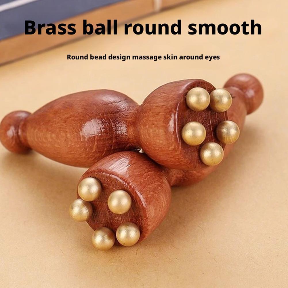 ใหม่ Small Lotus Pod เครื่องนวดหน้าความงามบนใบหน้า Eye Stick Skin Tool Care นวด Acupoint Q2u8