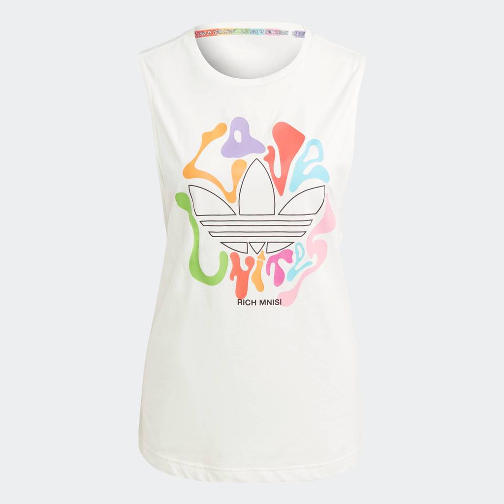 adidas Lifestyle PRIDE RM Tank Top Women White IU0056