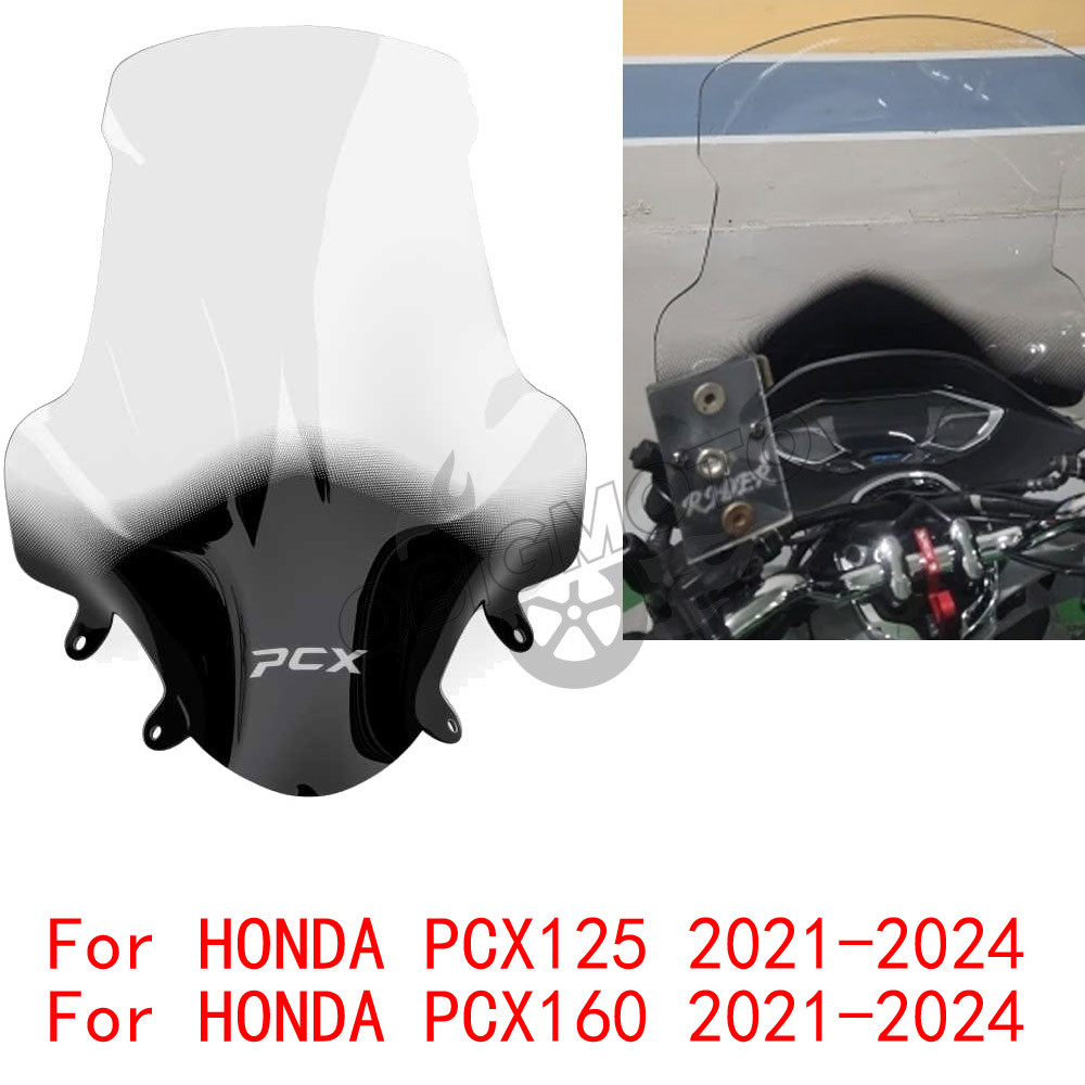 PCX 125 160 2024 รถจักรยานยนต์ Street Sport จักรยานกระจกกระจกสําหรับ HONDA PCX125 PCX160 2023 2022 2