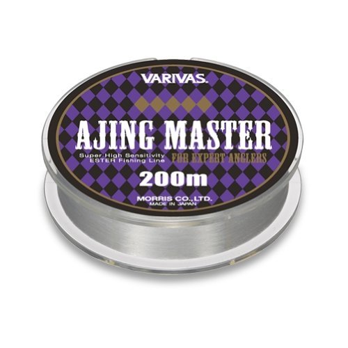 VARIVAS Ester Line Ajing Master 200m - Clear Fishing Line (Various Sizes)