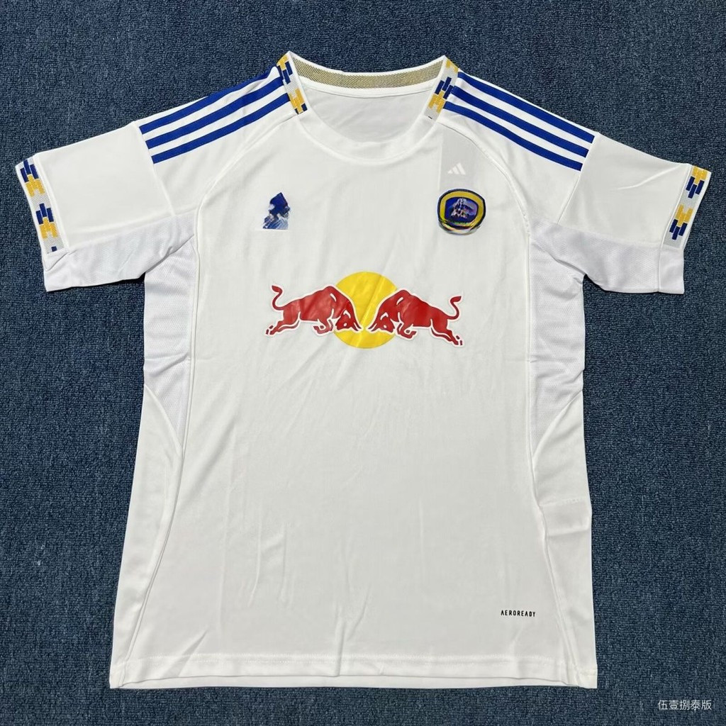 พัดลมและเสื้อฟุตบอล Leeds United รุ่น 25-26 แบบ Home และ Away เสื้อยืดแขนสั้นสำหรับทุกเพศ