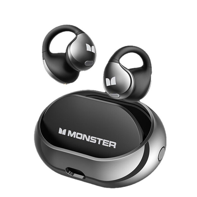 MONSTER Magic SoundชุดหูฟังบลูทูธAC600ไม่อินเอียร์เหมาะสําหรับกีฬาคลิปหูชุดหูฟังไร้สายยี่ห้อ